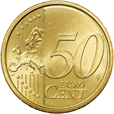 50 евроцентов Сан Марино 50 евроцентов ( центов ) 2022 фото из магазина евромонета.рф 1