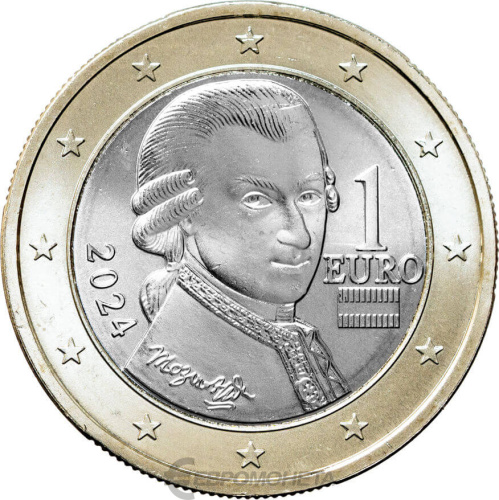 Австрия 1 евро 2024