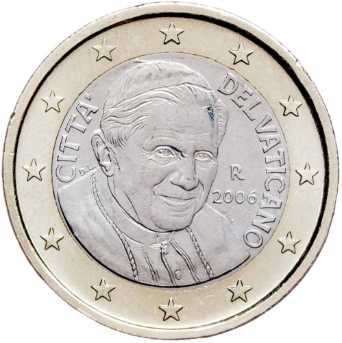Ватикан 1 евро 2006