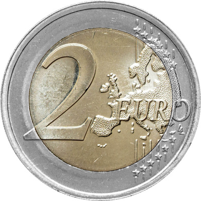 Памятные монеты 2 евро UNC Литва 2 евро 2023 Вместе с Украиной фото из магазина евромонета.рф 1