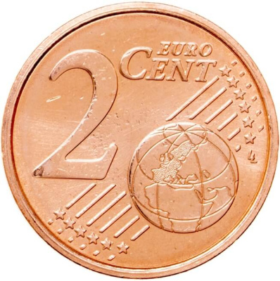2 евроцента Ватикан 2 евроцента ( цента ) 2021 фото из магазина евромонета.рф 1