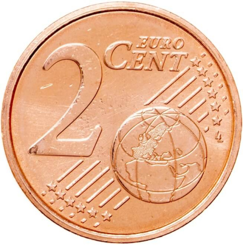 Ватикан 2 евроцента ( цента ) 2021