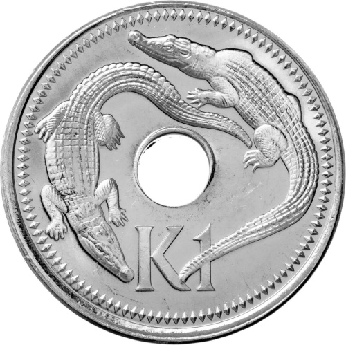 Папуа-Новая Гвинея 1 кина 2004