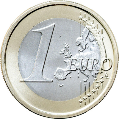 1 евро Ватикан 1 евро 2023 фото из магазина евромонета.рф 1