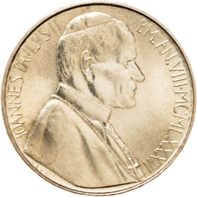 Ватикан 20 лир 1986  фото из магазина евромонета.рф 1