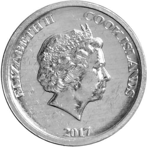 Острова Кука 1 цент 2017