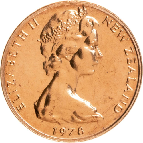 Новая Зеландия 2 цента 1978