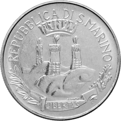 Сан Марино 50 лир 1982  фото из магазина евромонета.рф 1