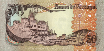 Португалия 50 эскудо 1980 XF  фото из магазина евромонета.рф 1