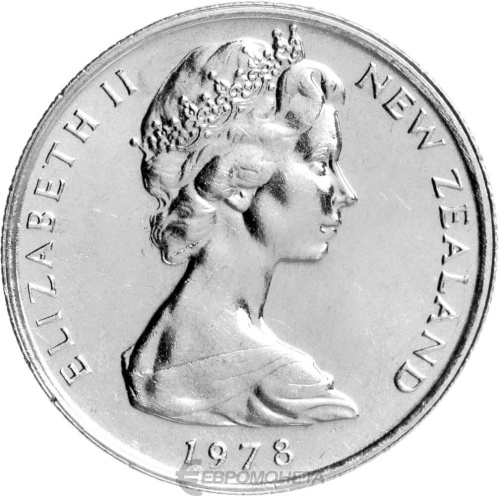 Новая Зеландия 5 центов 1978