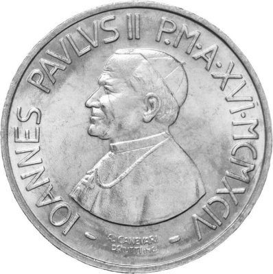 Ватикан 100 лир 1994  фото из магазина евромонета.рф 1