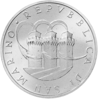 Сан Марино 1000 лир 1989 Гран-при Сан-Марино  фото из магазина евромонета.рф 1